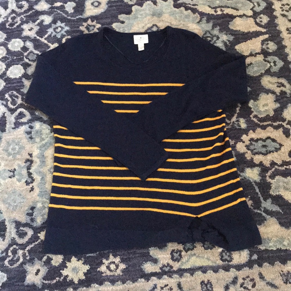 Striped long sleeve shirt